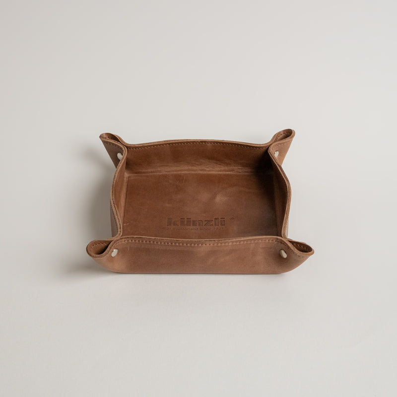 Lederschale – Braun