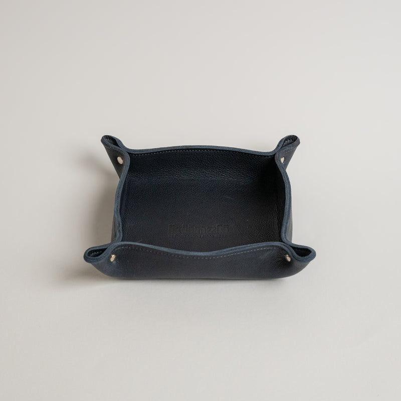 Lederschale – Blau