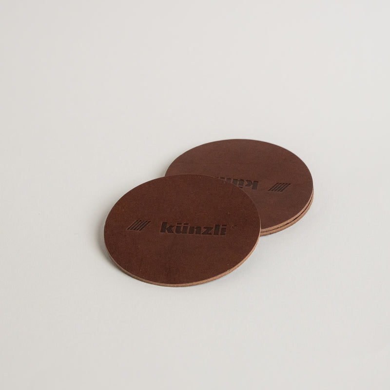 Tischuntersetzer aus Leder – Braun
