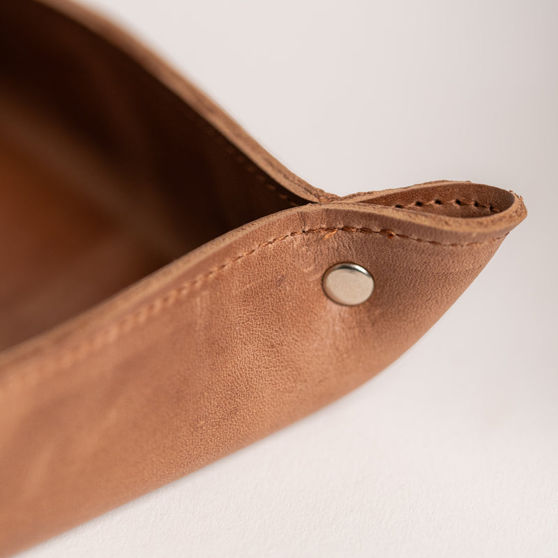 Lederschale – Braun