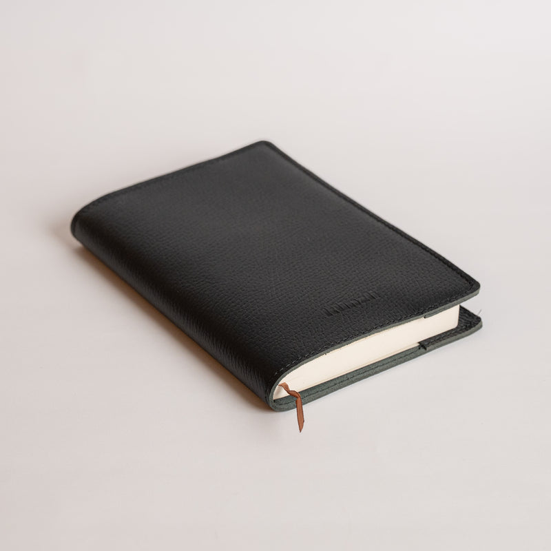 Lederheft A5 – Schwarz