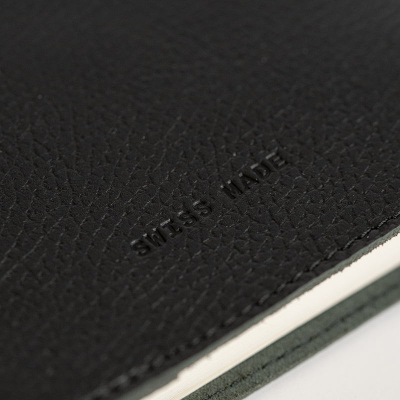 Lederheft A5 – Schwarz